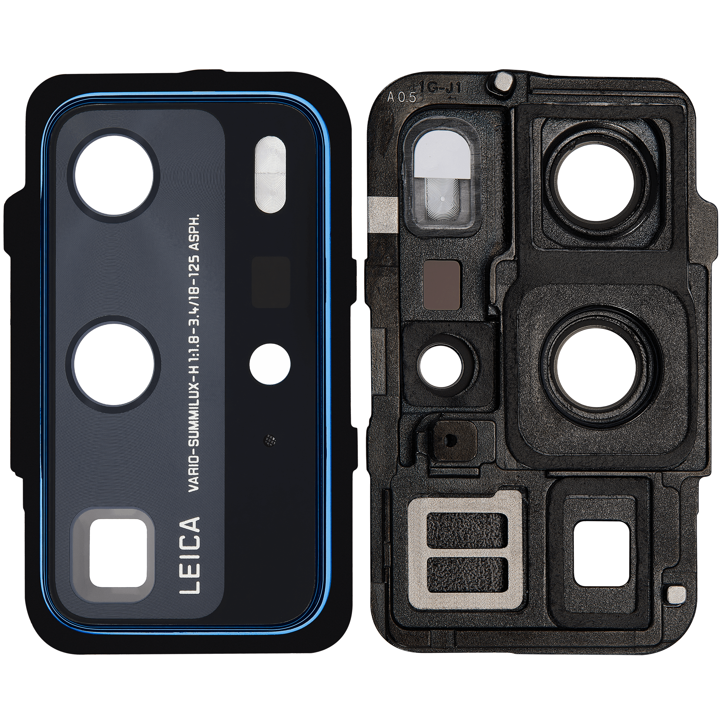Rear camera lens with bracket for Huawei P40 Pro (Deep Sea Blue)