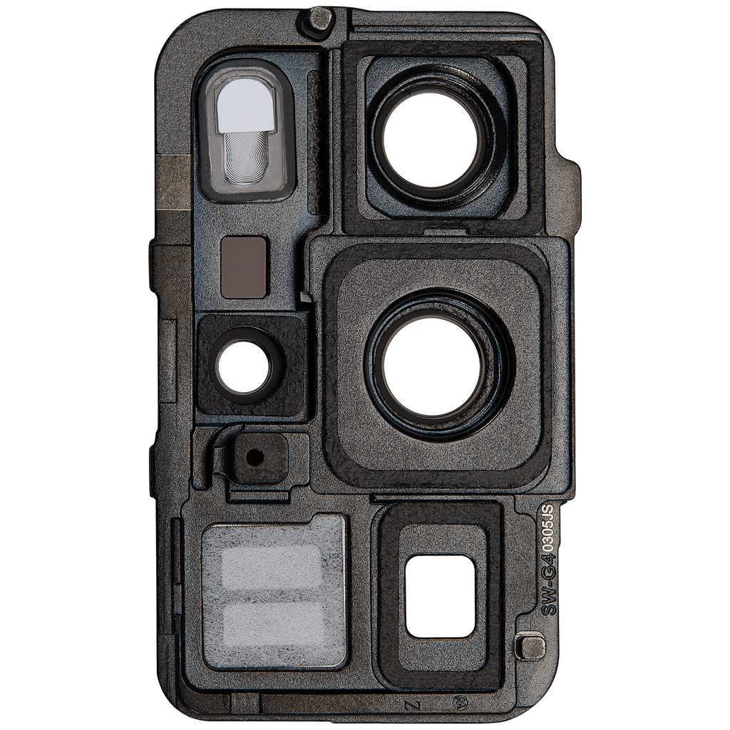 Rear camera lens with holder for Huawei P40 Pro (Ice White)