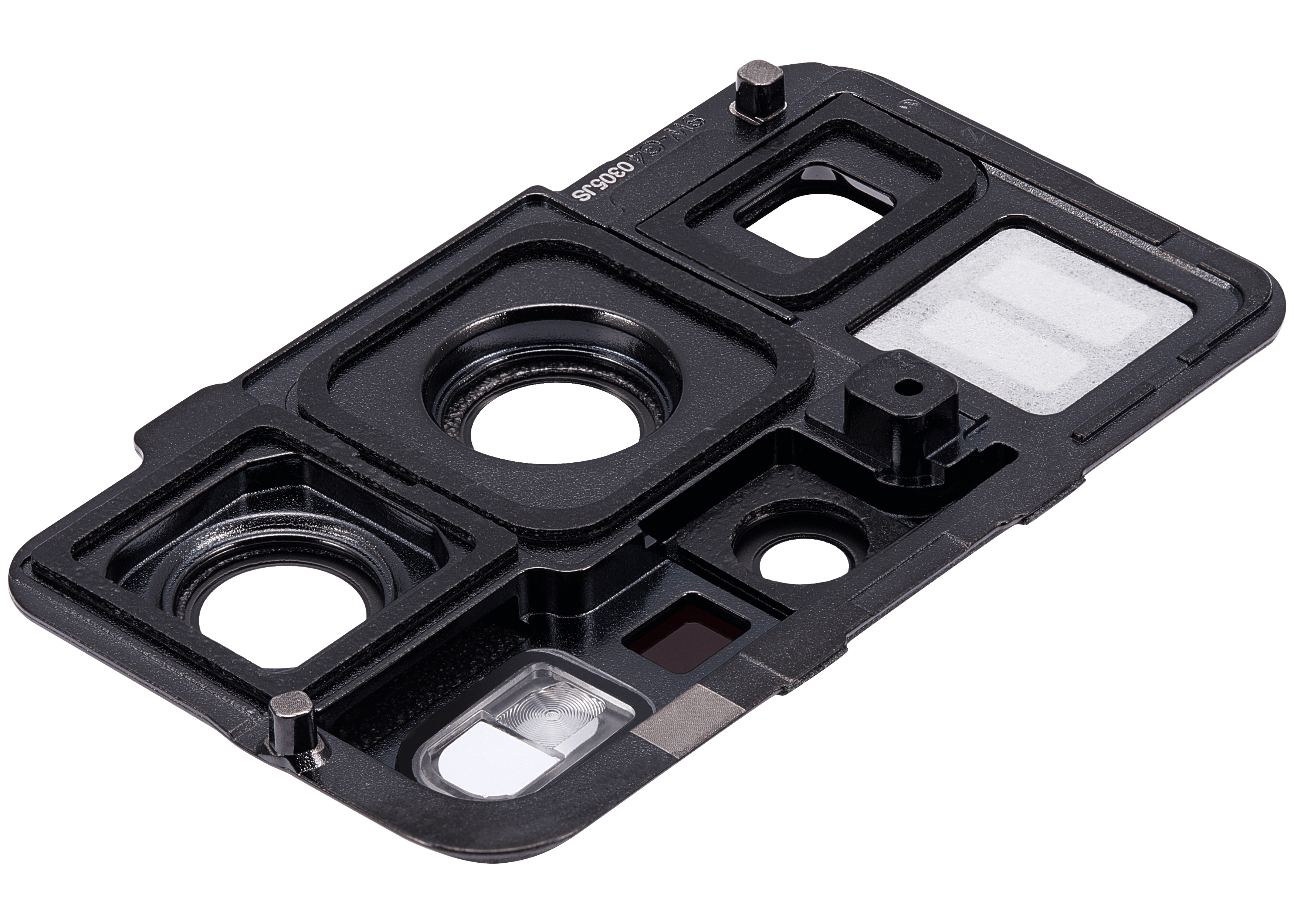 Rear camera lens with holder for Huawei P40 Pro (Ice White)