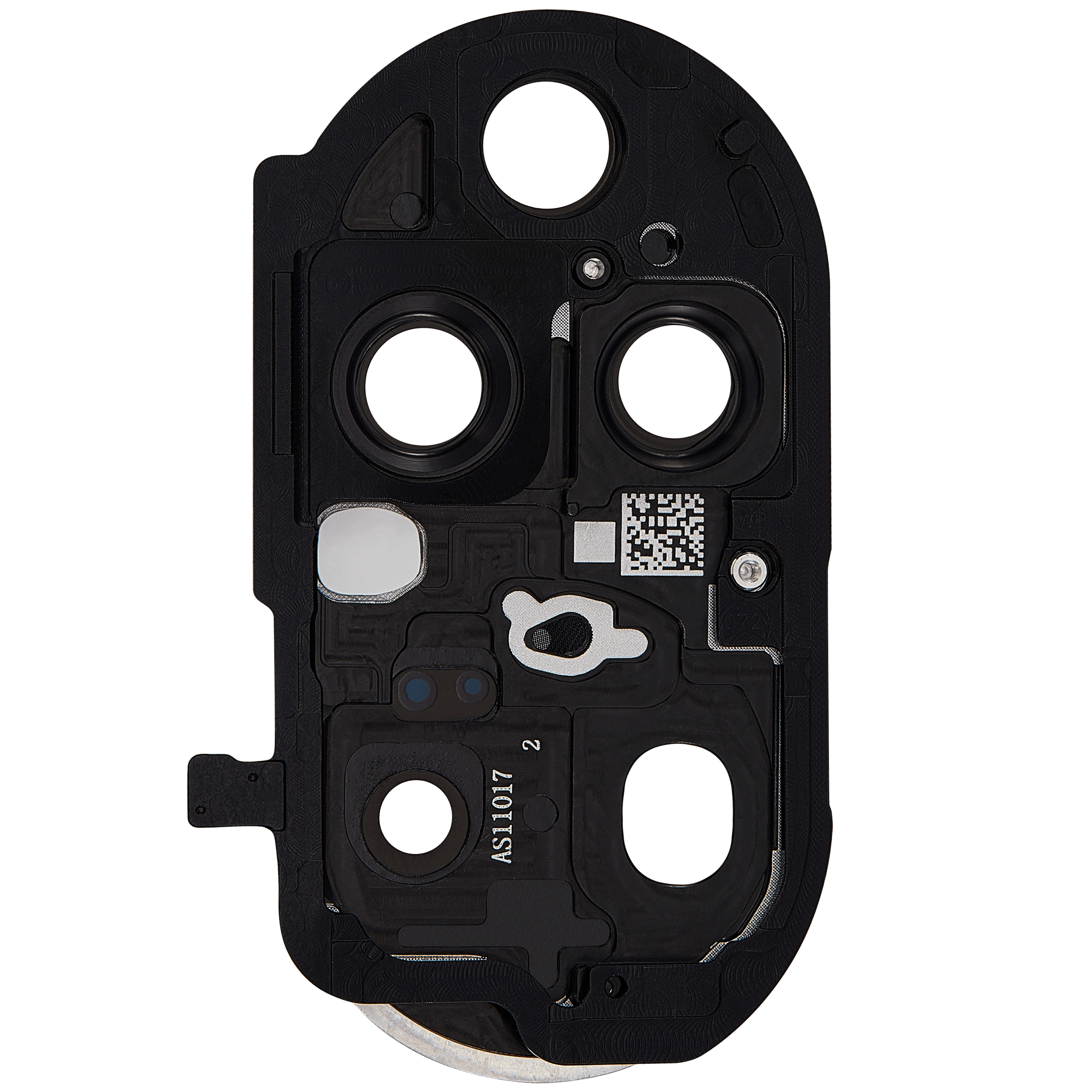 Camera Lens with Holder for Huawei P50 Pro (Pearl White)