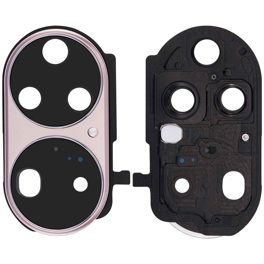 Camera lens rear with holder for Huawei P50 Pro (Charm Pink)