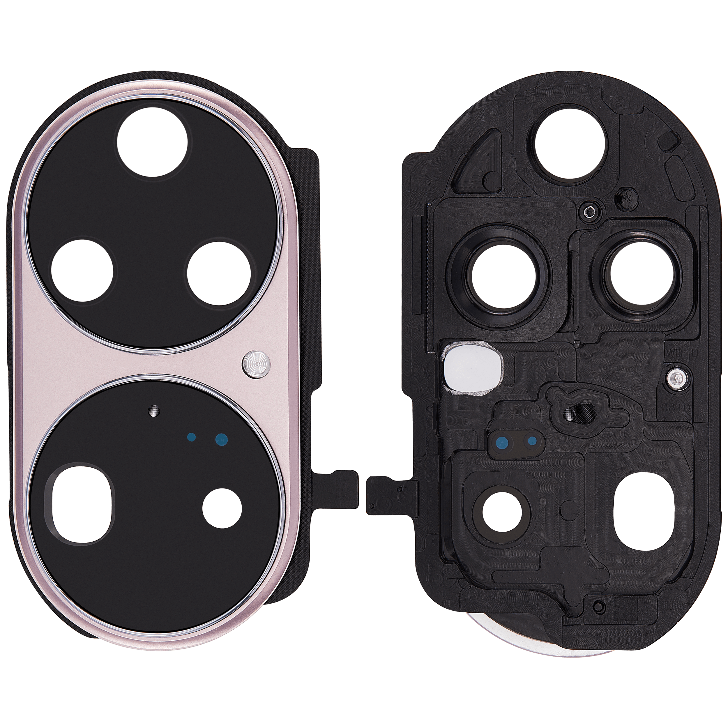 Camera lens rear with holder for Huawei P50 Pro (Charm Pink)