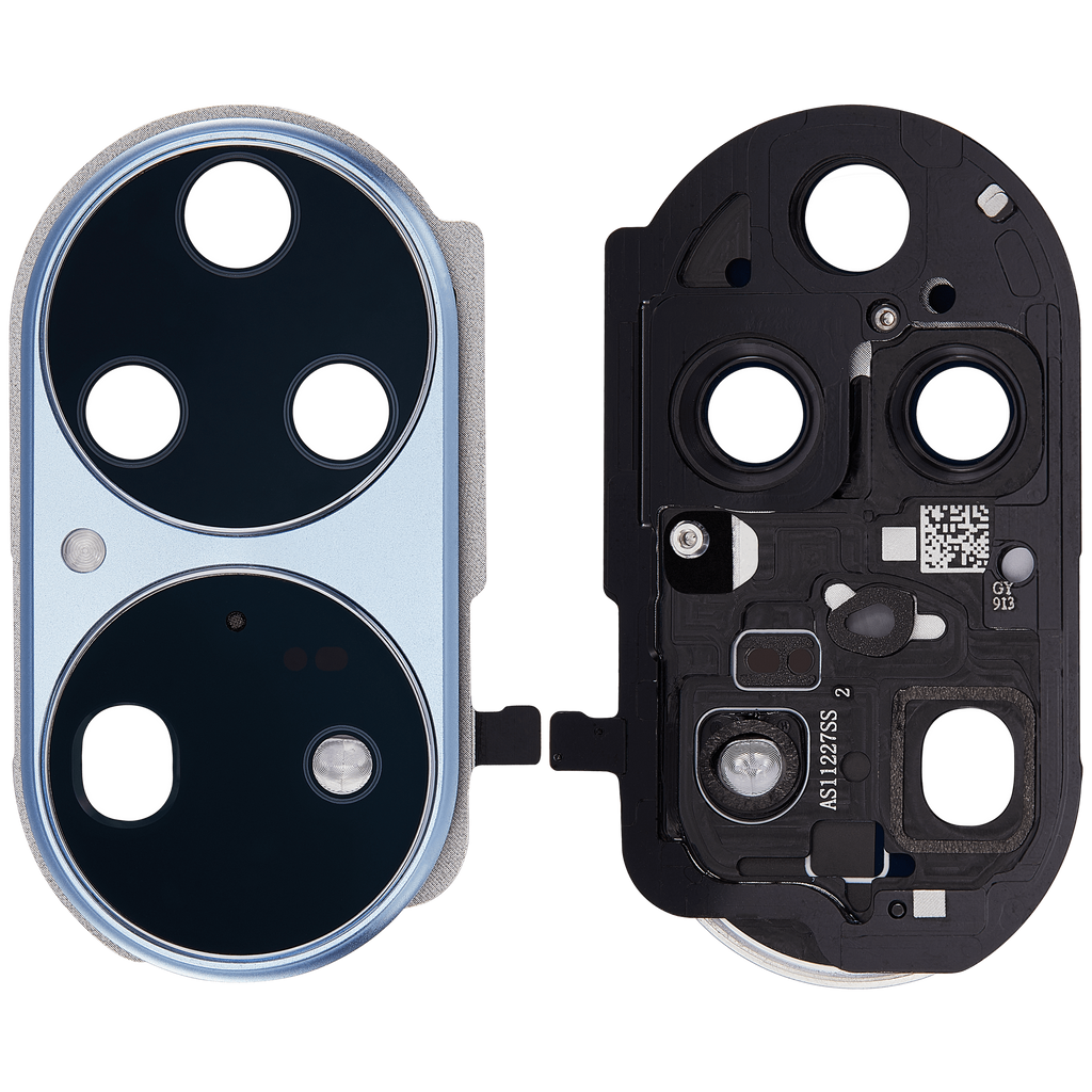 Rear Camera Lens with Holder for Huawei P50 Pro (Blue)