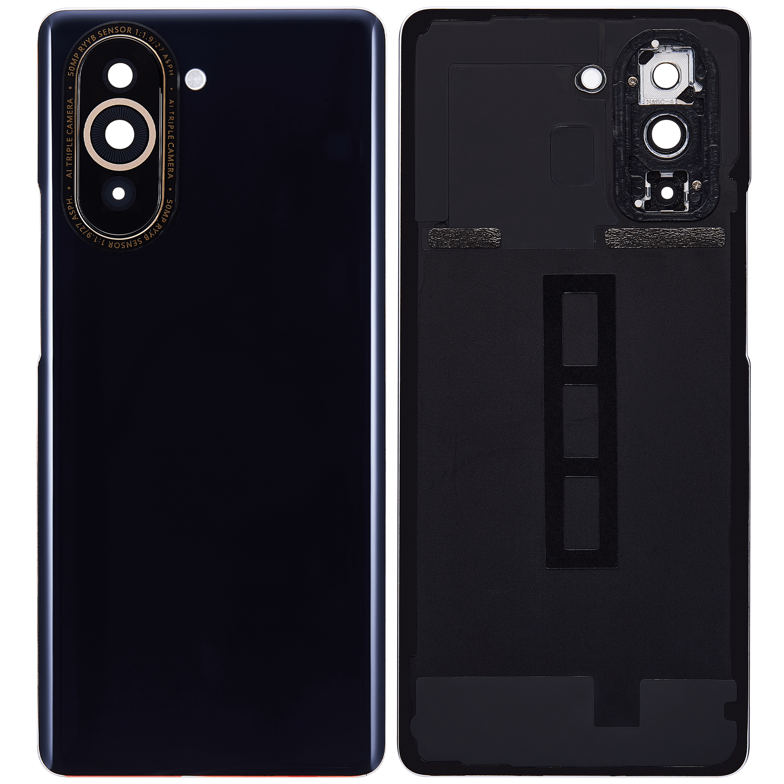 Back Cover with Camera Lens for Huawei Nova 10 (Black)