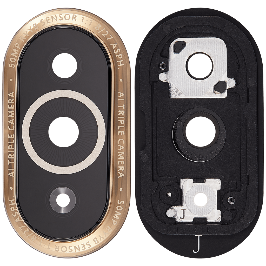 Kameralinse hinten mit Halterung für Huawei Nova 10 Pro (Gold)