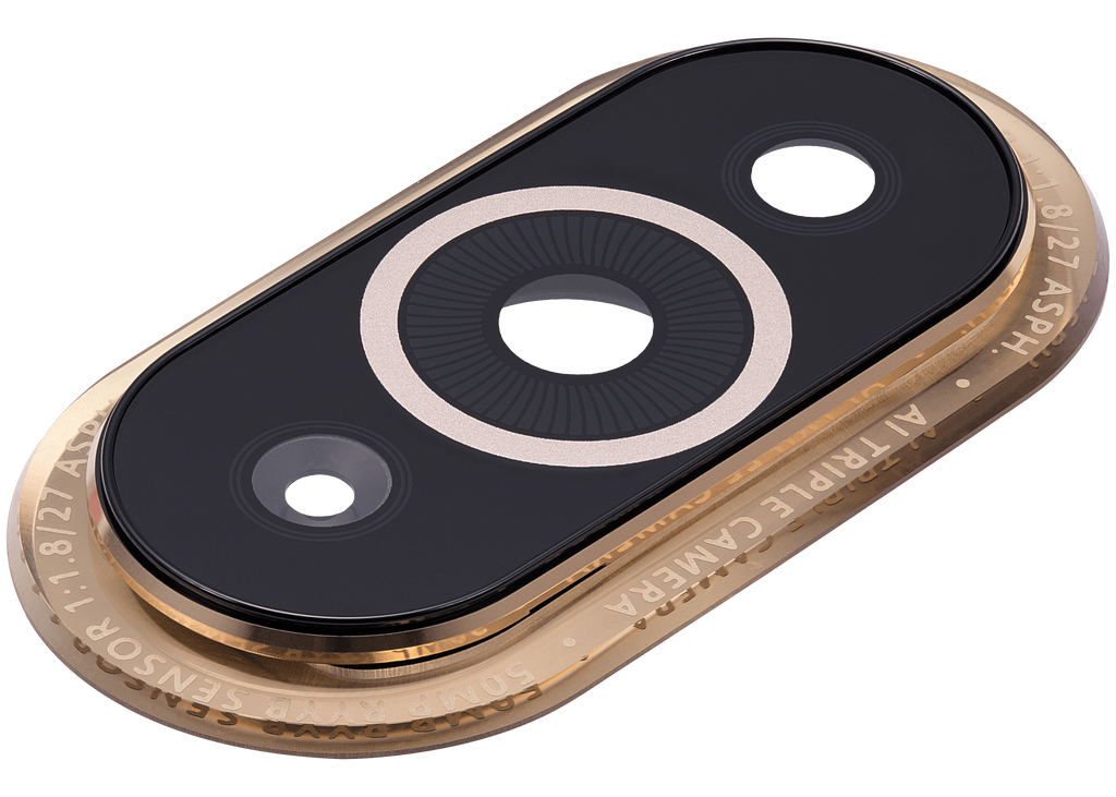 Kameralinse hinten mit Halterung für Huawei Nova 10 Pro (Gold)
