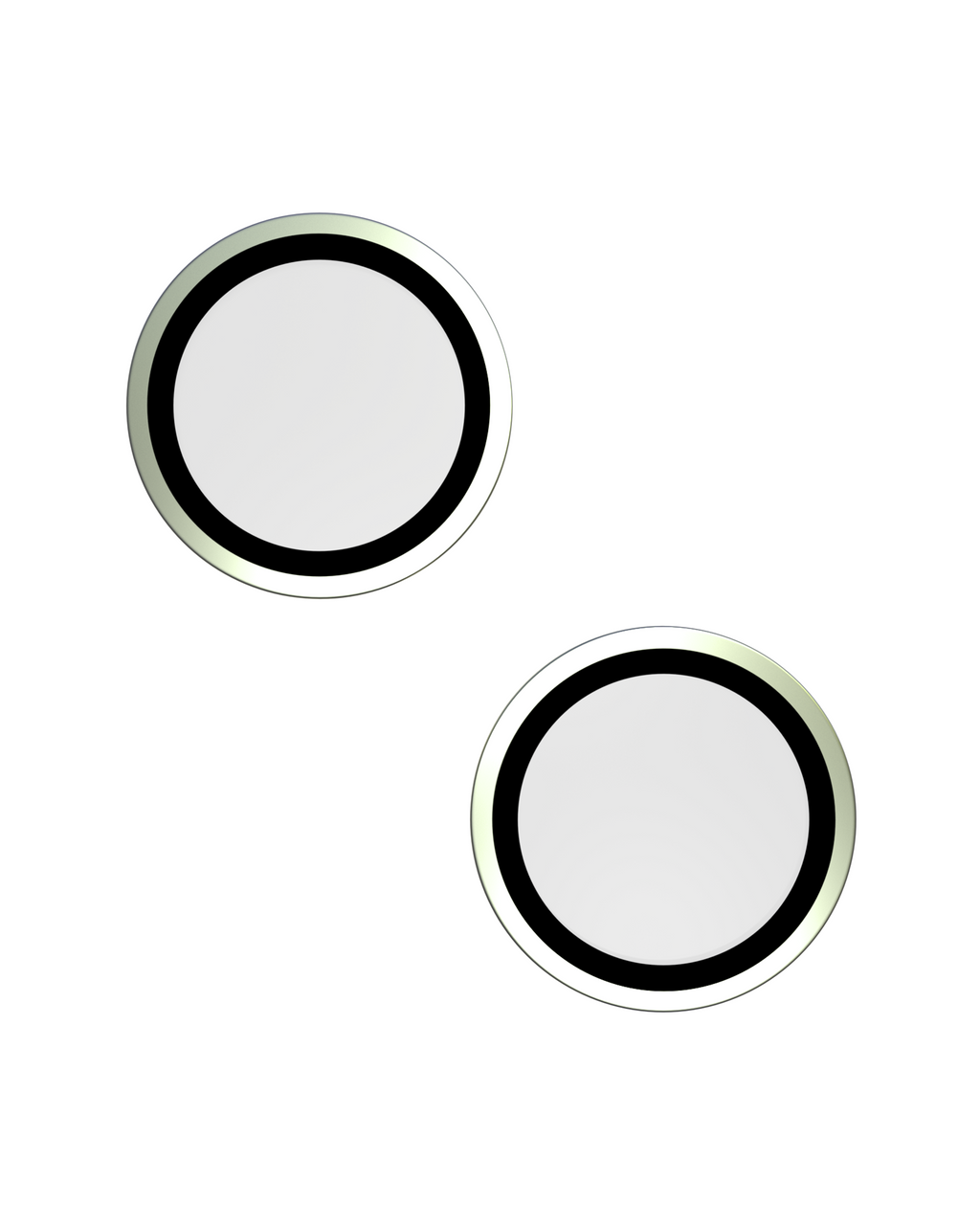 Casper Camera Lens Protector for iPhone 15 / 15 Plus (Green) (Transparent)