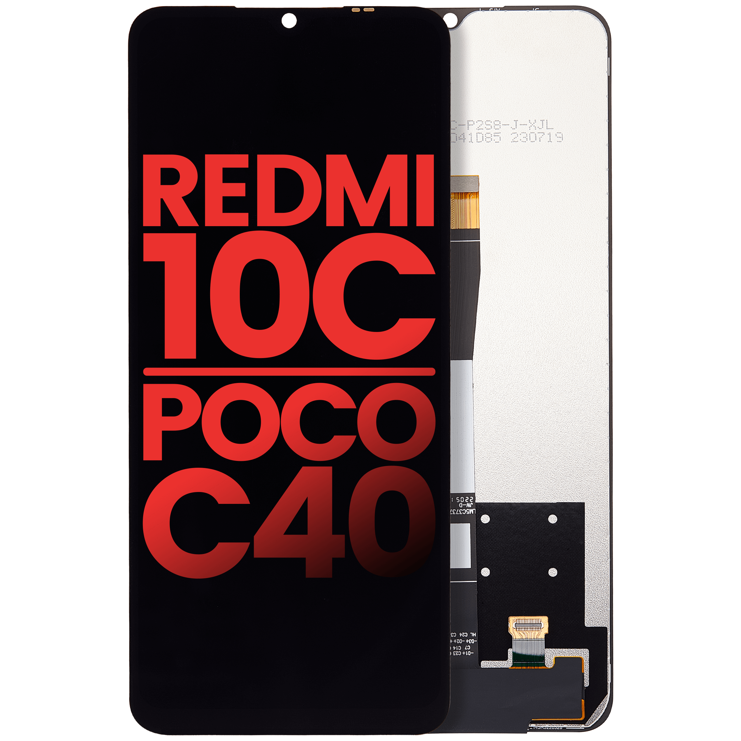 LCD-Display ohne Rahmen für Apple iPad Pro 12,9" 6. Gen Aftermarket Plus