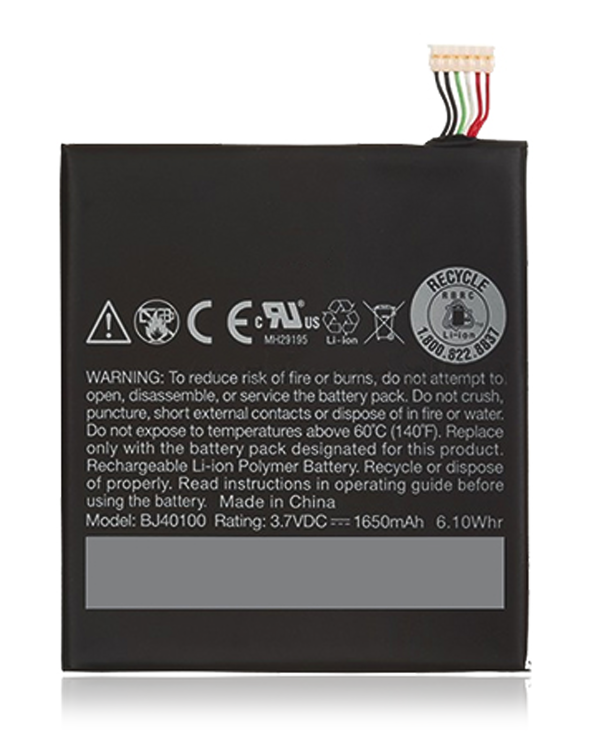 Ersatzakku für HTC One S (BJ40100)