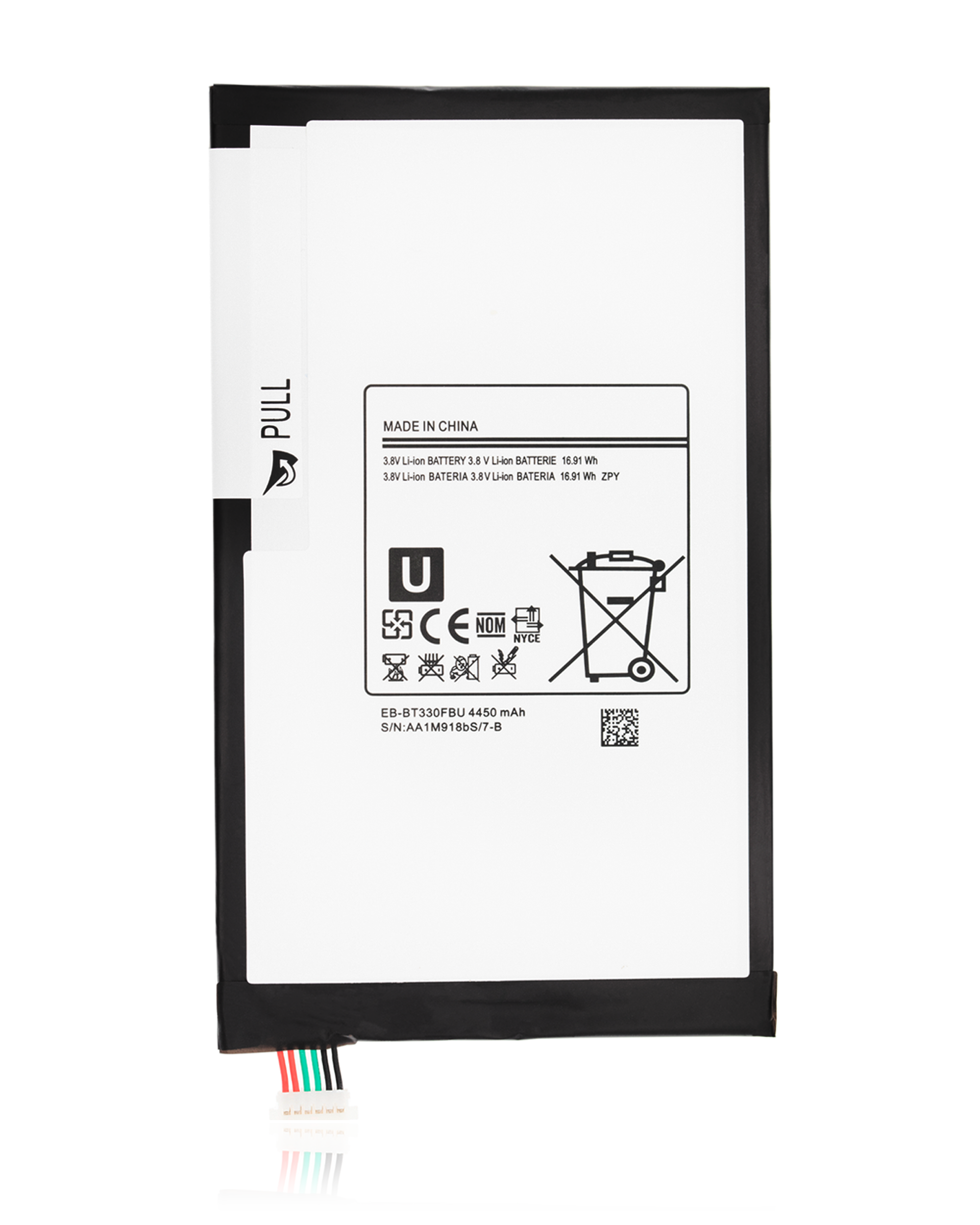 Ersatzakku für Samsung Galaxy Tab 4 8.0" (2014) (T330/T331/T335/T337) EB-T330FBE