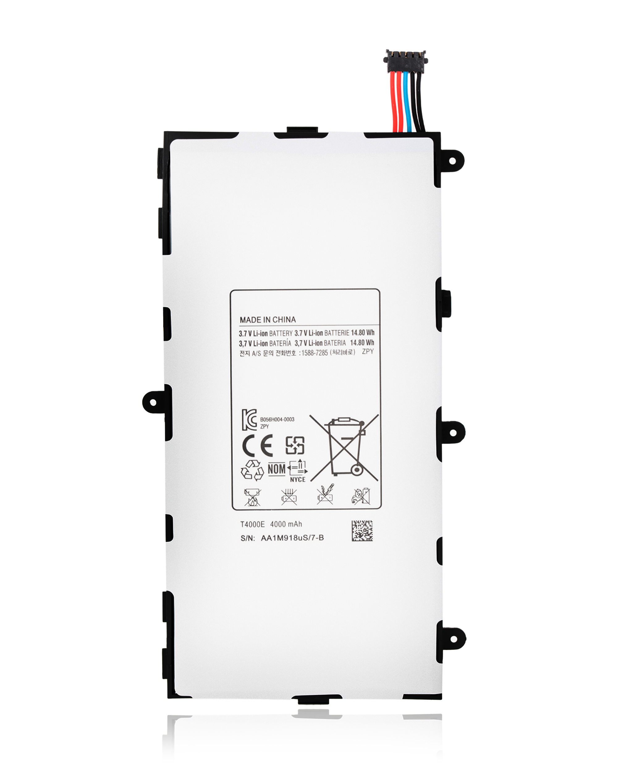 Replacement battery for Samsung Galaxy Tab 3 7.0" (T210 / T217 T2105) (T4000E)