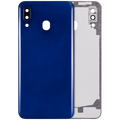 Back cover with camera lens for Samsung Galaxy A20 (A205 / 2019) (Aftermarket Plus) (Blue)