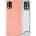 Back Cover with Camera Lens for Samsung Galaxy A51 4G (A515 / 2019) (Aftermarket Plus) (Prism Crush Pink)