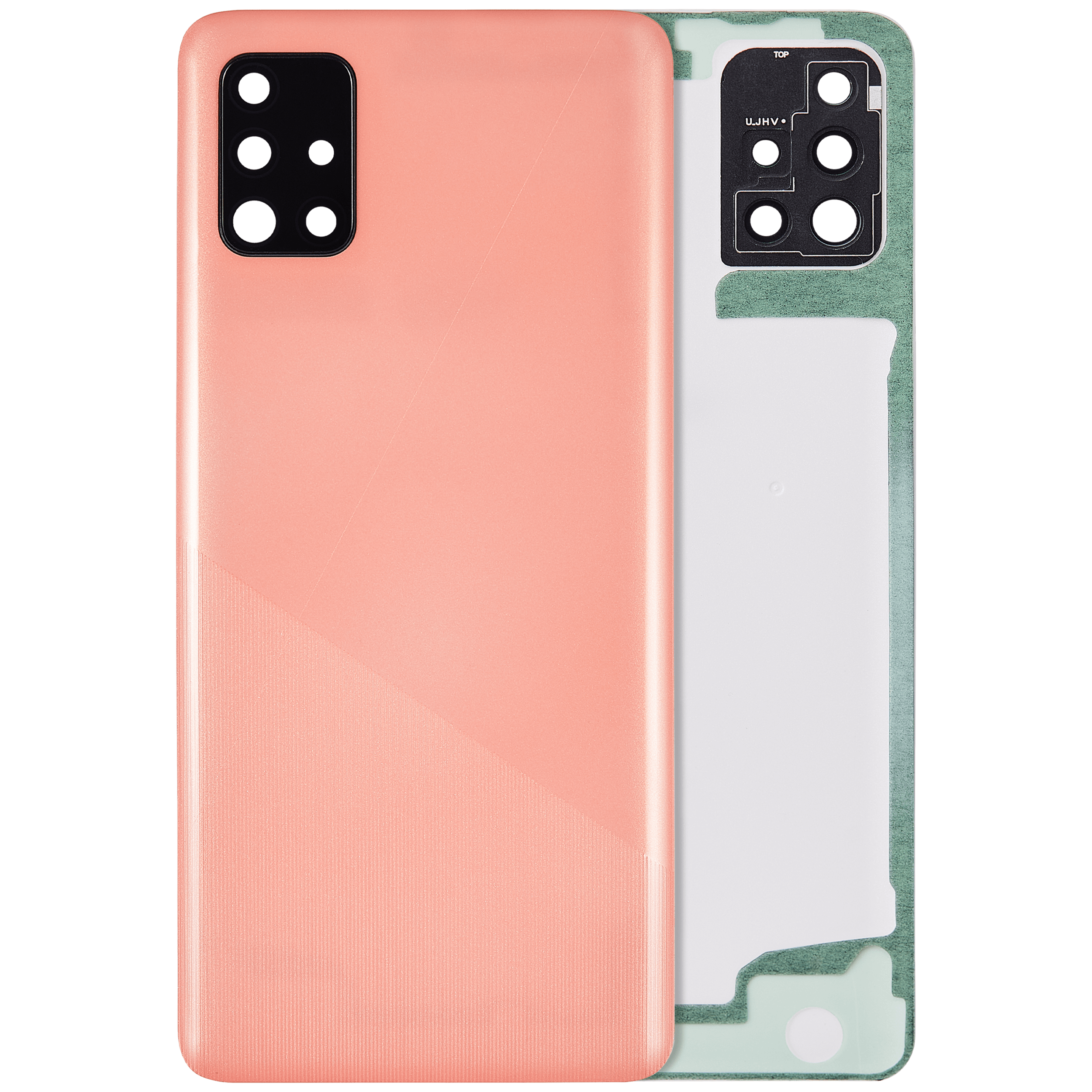 Back Cover with Camera Lens for Samsung Galaxy A51 4G (A515 / 2019) (Aftermarket Plus) (Prism Crush Pink)