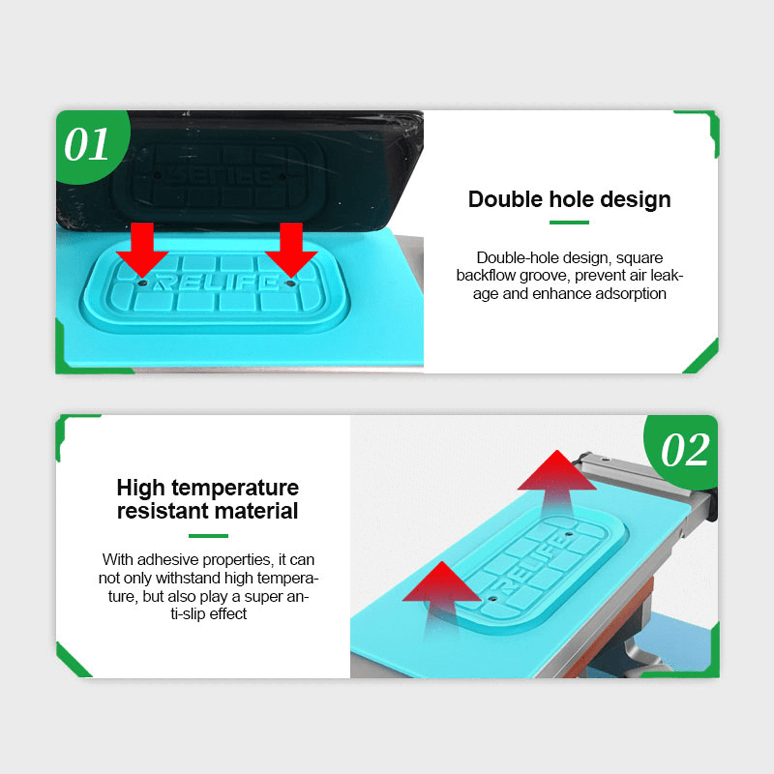 SS-004SA Universal Suction Silicone Pad for Separator Machine (Sunshine)