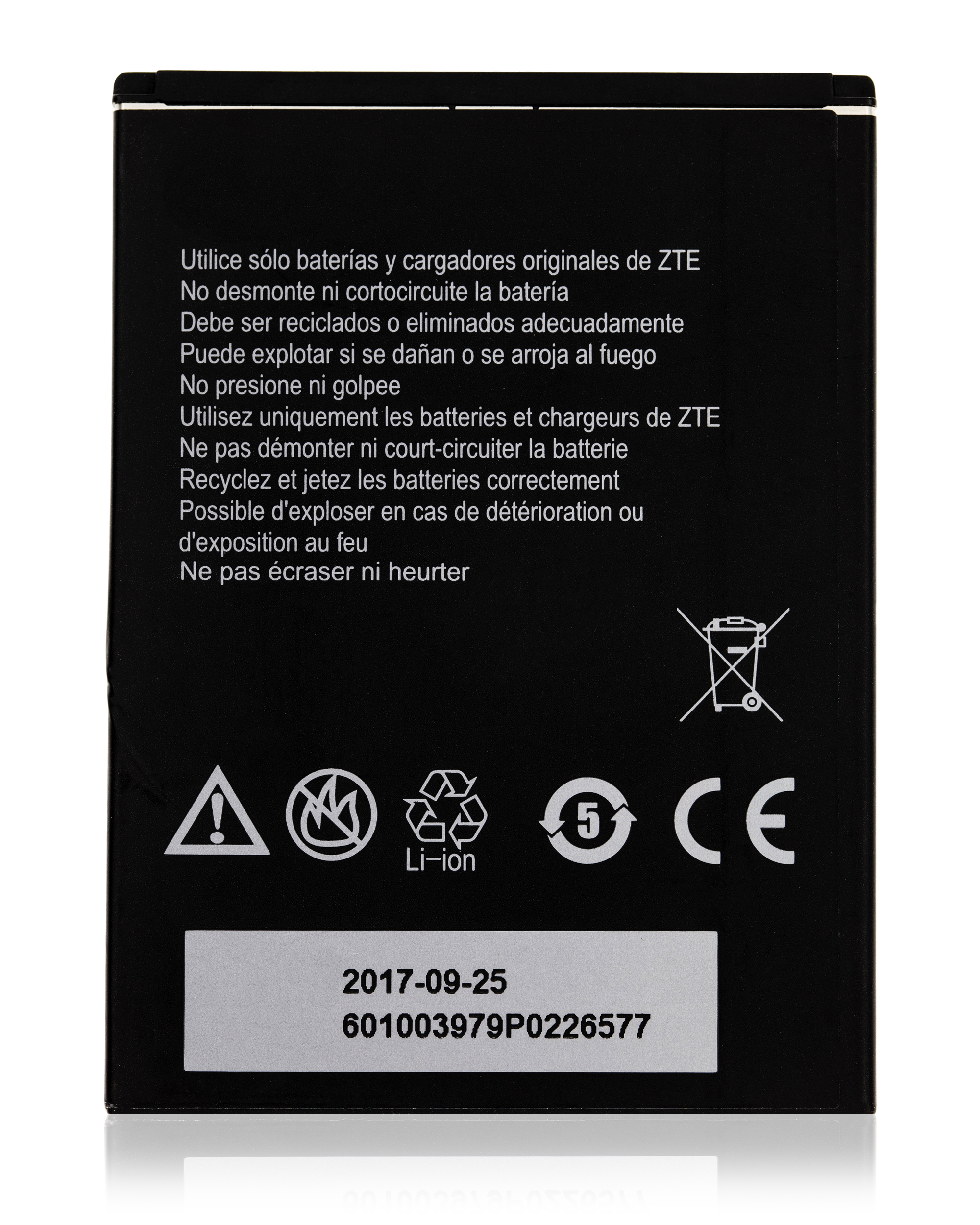 Ersatzbatterie für ZTE Avid Plus (Z828) (Li3823T43P3h735350)