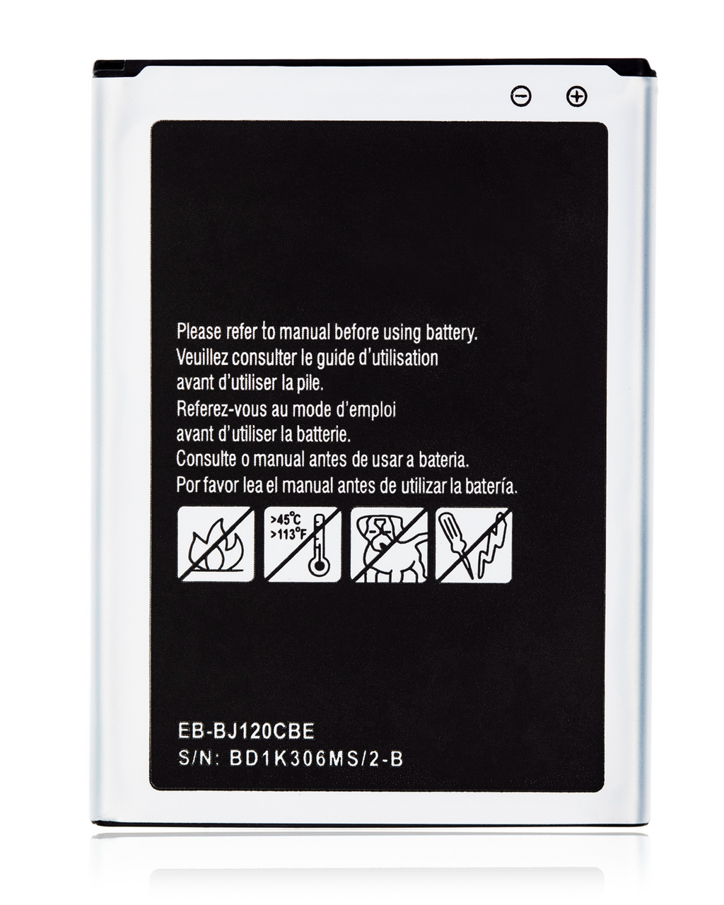 Replacement Battery for Samsung Galaxy J1 Luna SM-S120VL (J120 / 2016) / Galaxy Express 3 (EB-BJ120CBU/E)