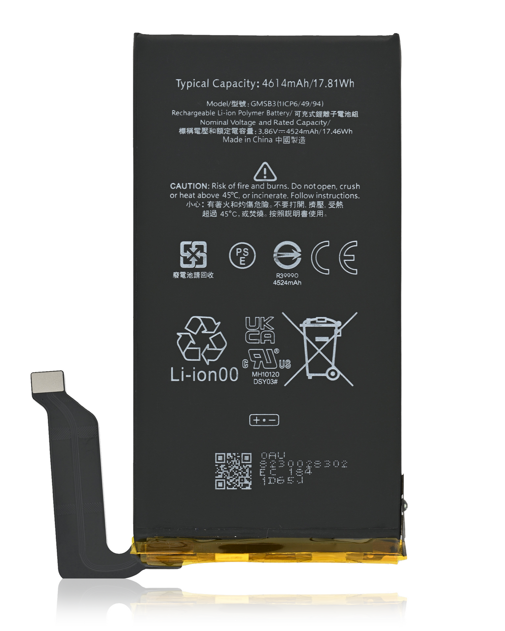 Replacement Battery for Google Pixel 6 (GMSB3) (Original OEM)