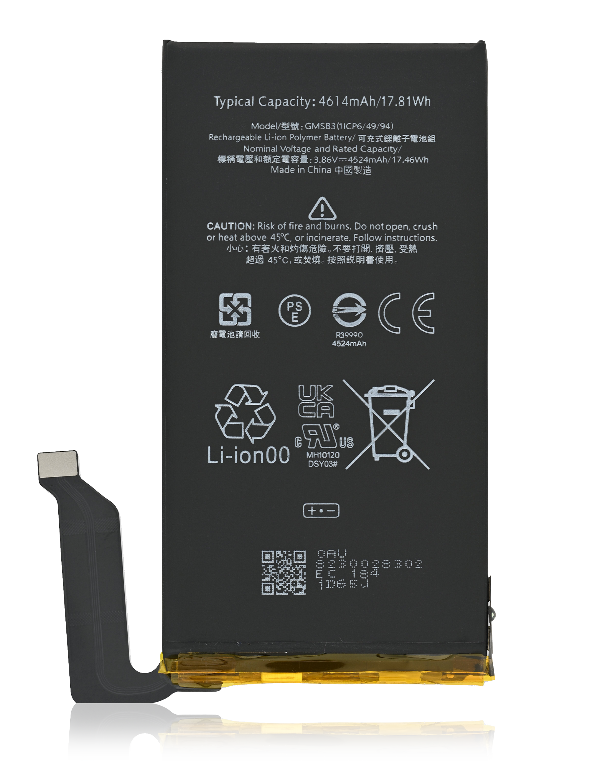 Replacement Battery for Google Pixel 6 (GMSB3) (Original OEM)