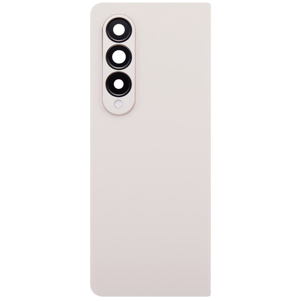 Back cover with camera lens for Samsung Galaxy Z Fold 4 (F936) (Beige)