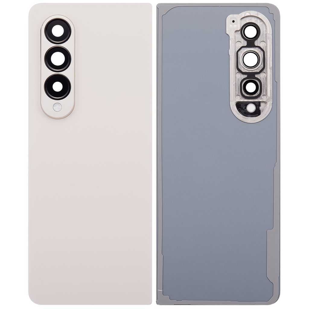Back cover with camera lens for Samsung Galaxy Z Fold 4 (F936) (Beige)
