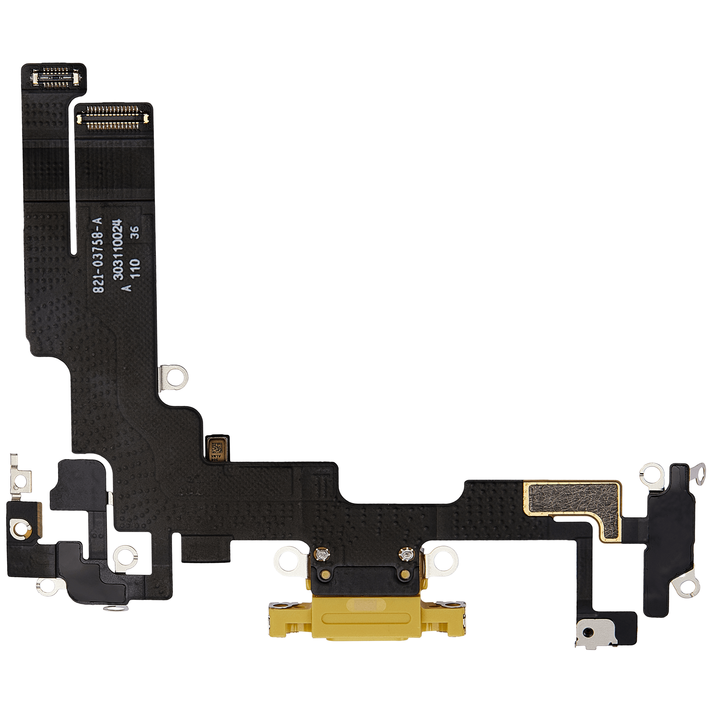 Charging Port Flex Cable for iPhone 14 (Premium) (Yellow)