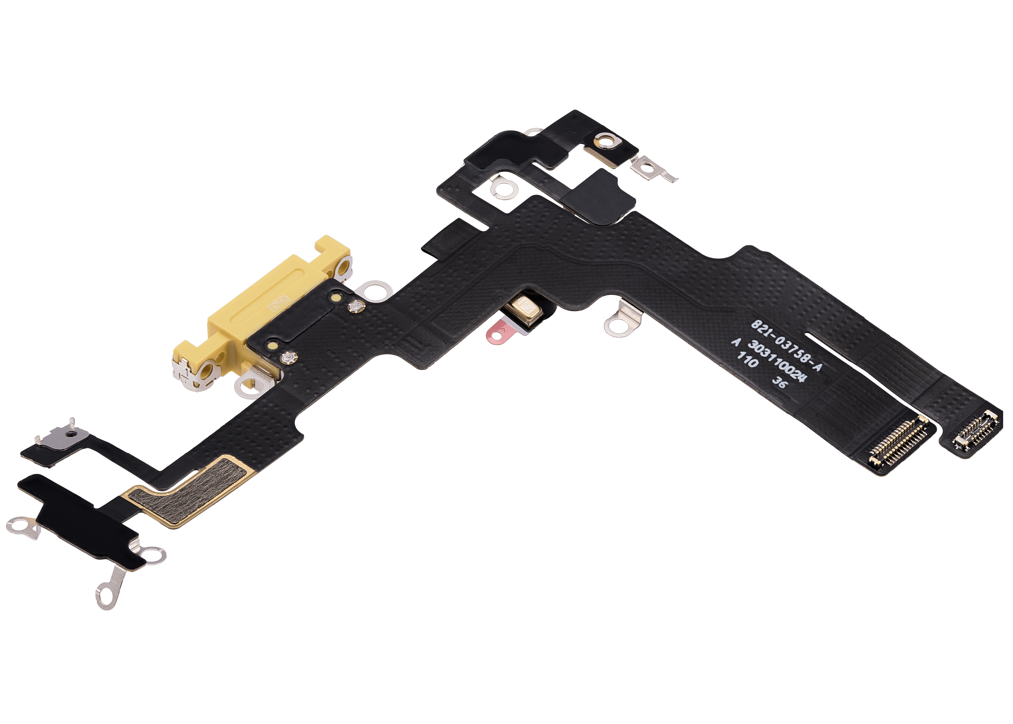 Charging Port Flex Cable for iPhone 14 (Premium) (Yellow)