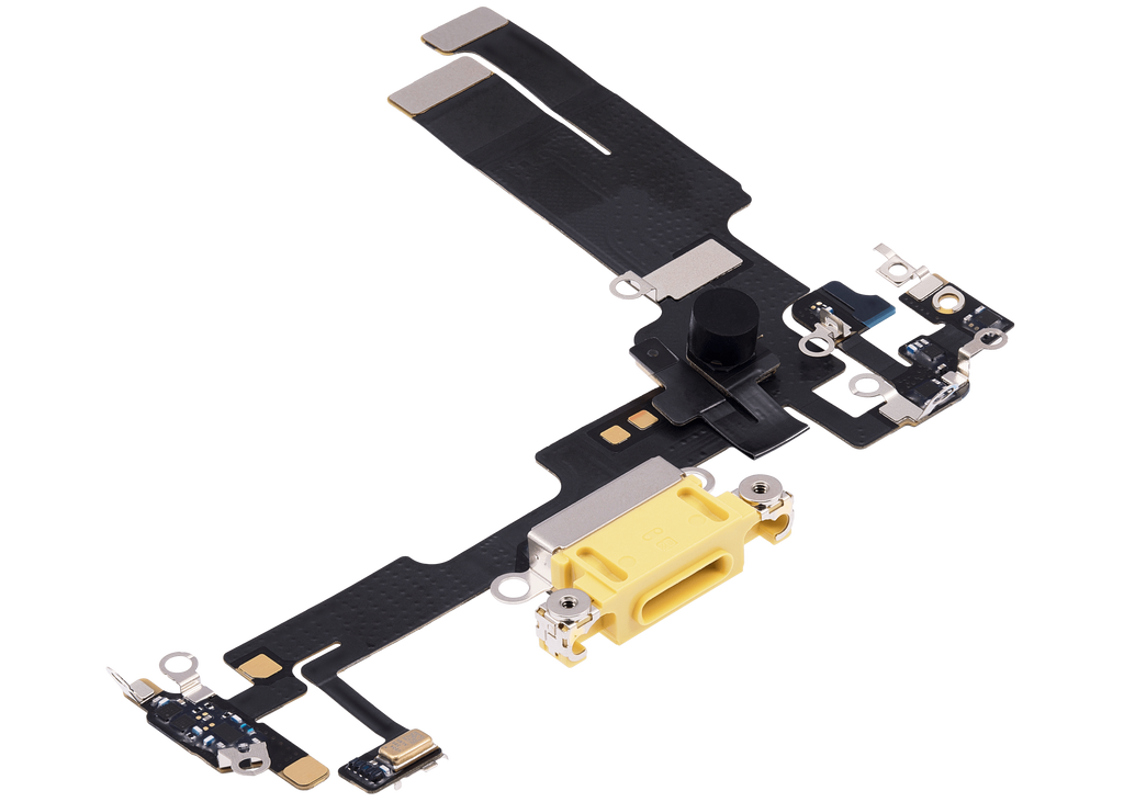 Charging Port Flex Cable for iPhone 14 (Premium) (Yellow)