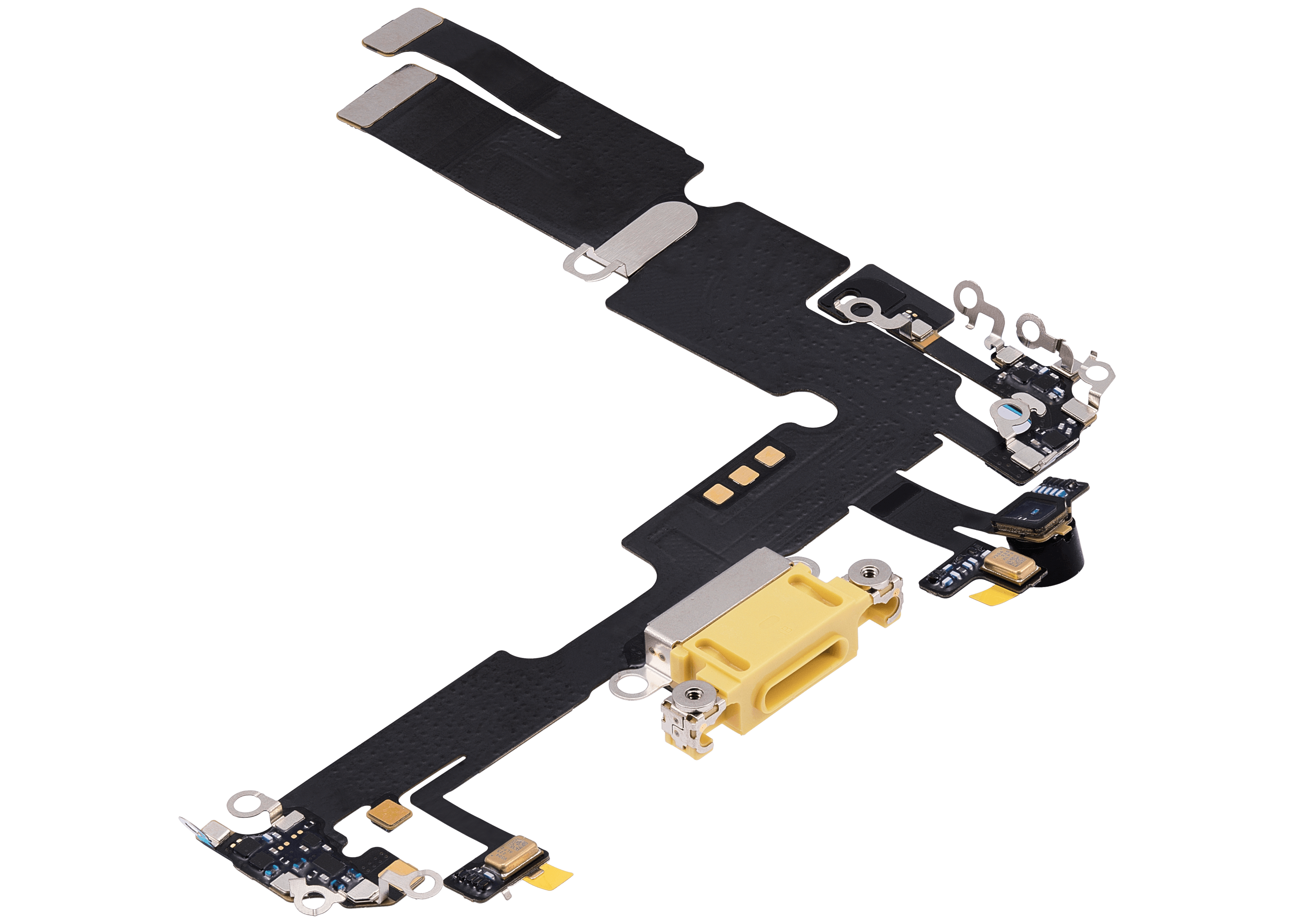 Charging Port Flex Cable for iPhone 14 Plus (Premium) (Yellow)