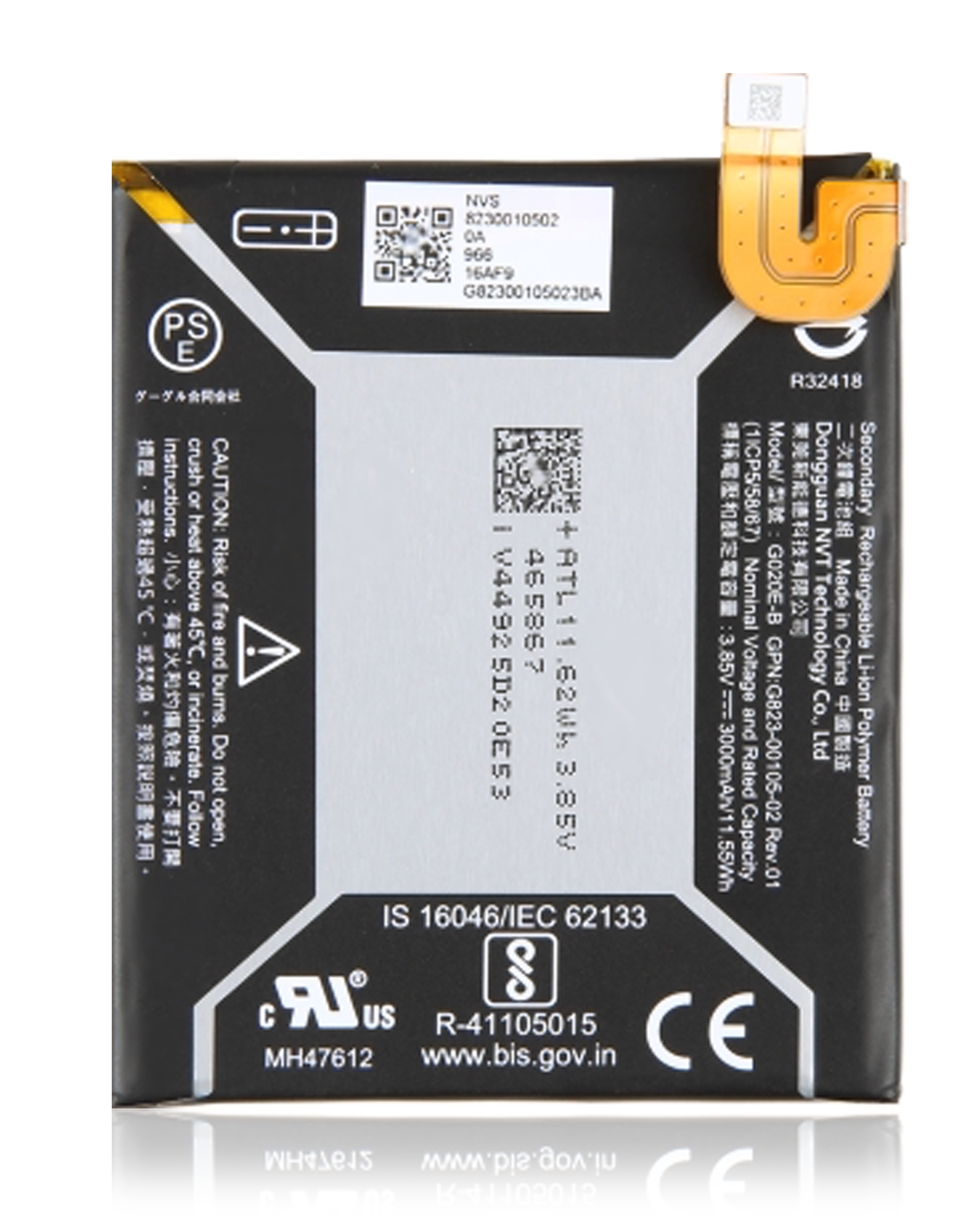 Original OEM Akku für Google Pixel 3a (G020E-B)
