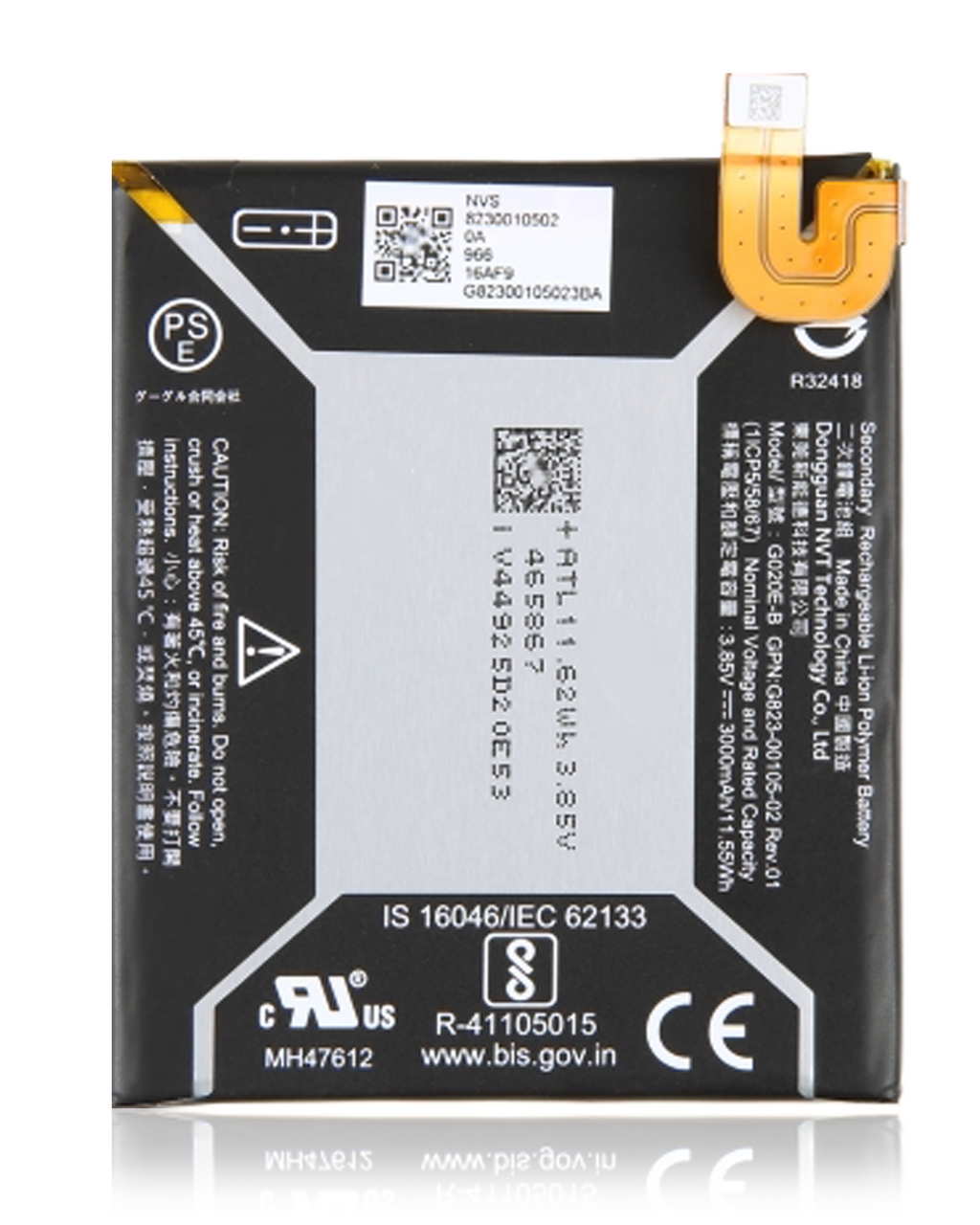 Original OEM Akku für Google Pixel 3a (G020E-B)