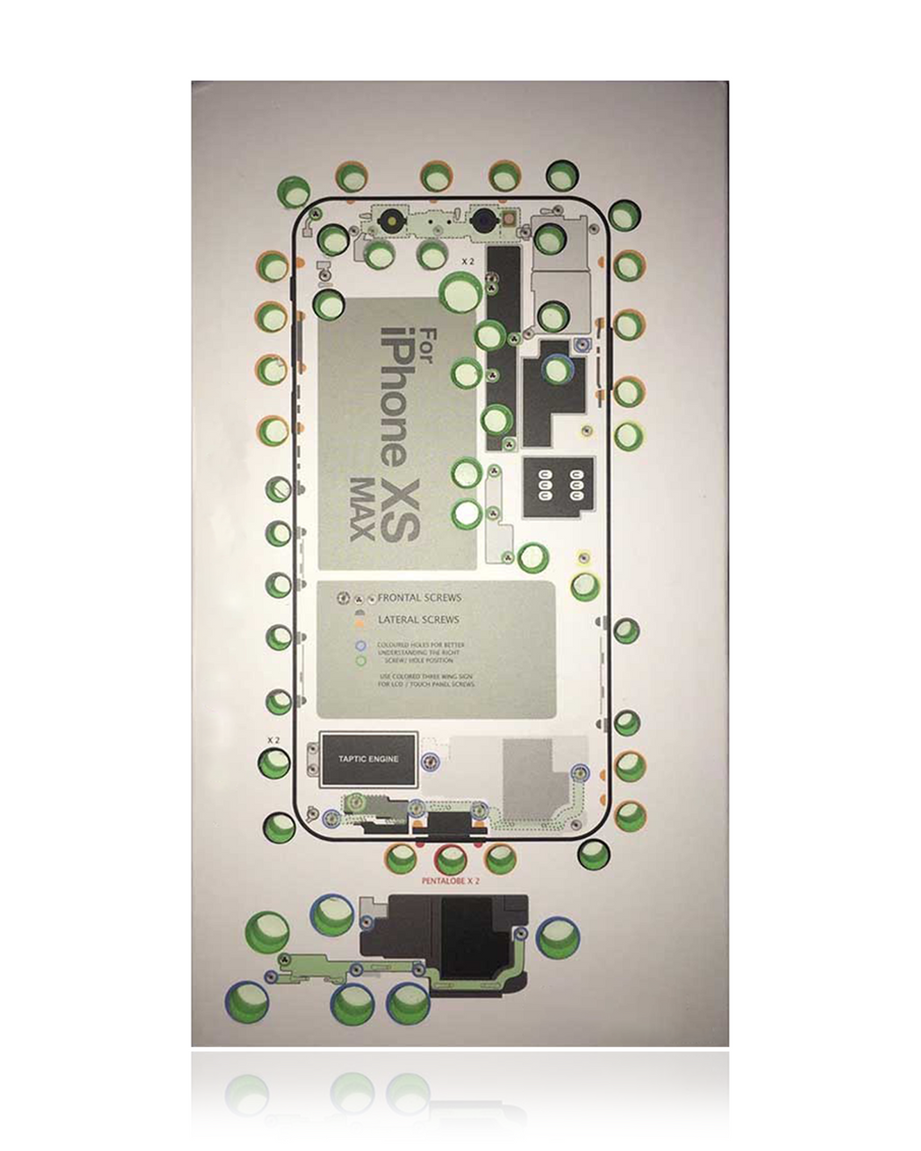 iScrews Position Mat for iPhone XS Max (dottorpod)
