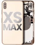 Backcover/Rahmen mit Komponenten für iPhone XS Max OEM Pull B Gold