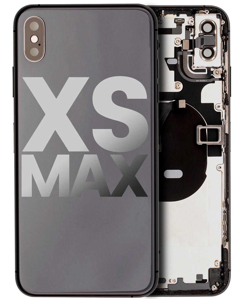 Gebrauchter Ausbau/Pull Qualität C – iPhone XS Max Backcover/Rahmen Space Grau