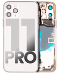 Gebrauchtes OEM-Backcover/Rahmen mit vorinstallierten Kleinteilen für iPhone 11