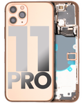 Gebrauchter Ausbau/Pull Qualität B – iPhone 11 Pro Backcover/Rahmen Gold