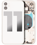 Backcover/Rahmen für iPhone 11 OEM Ausbau B Weiß