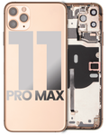 Backcover/Rahmen mit Kleinteilen für iPhone 11 Pro Max (gebrauchter OEM-Ausbau,