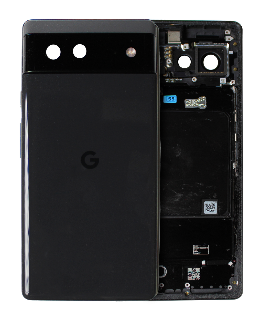 Original OEM-Ausbau Qualität A (gebraucht) – Google Pixel 6 Backcover/Rahmen