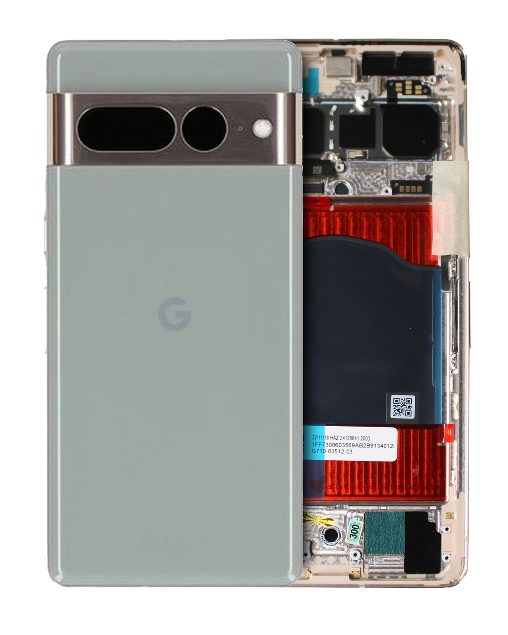 Back Cover for Google Pixel 7 Pro (Original OEM) (Hazel)