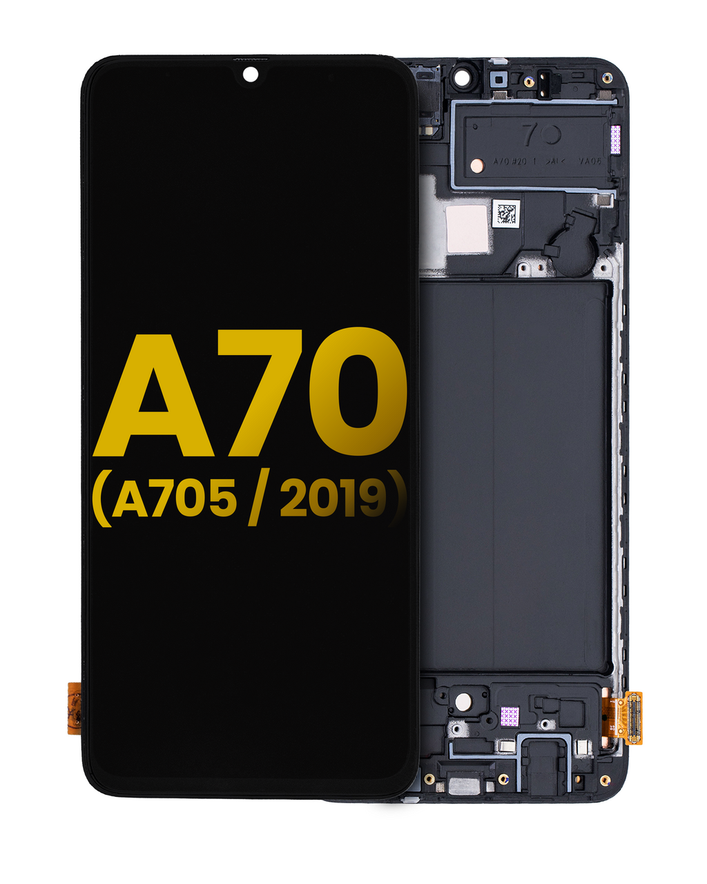 OLED-Display mit Rahmen Samsung Galaxy A70 A705 Refurbished