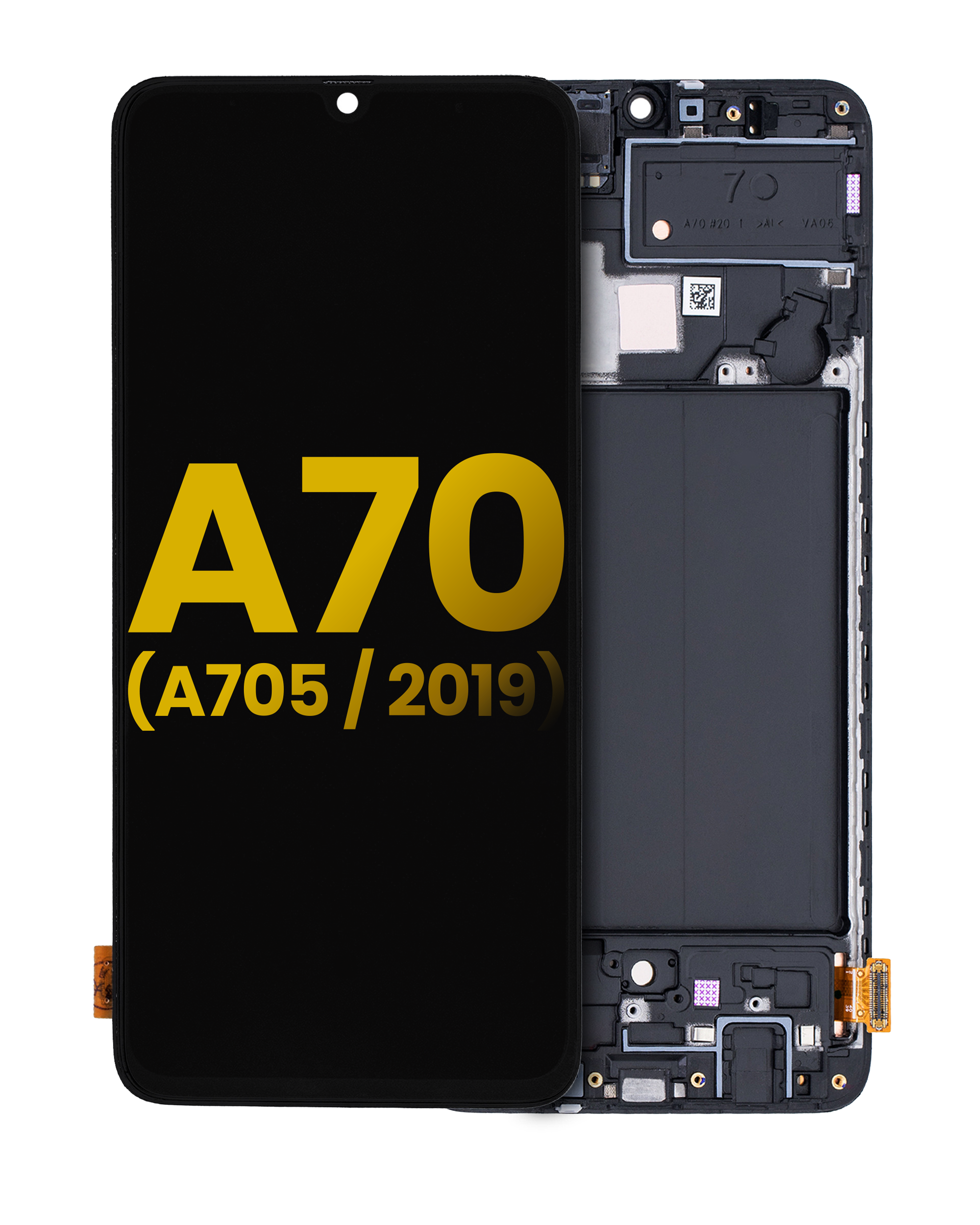 OLED-Display mit Rahmen Samsung Galaxy A70 A705 Refurbished