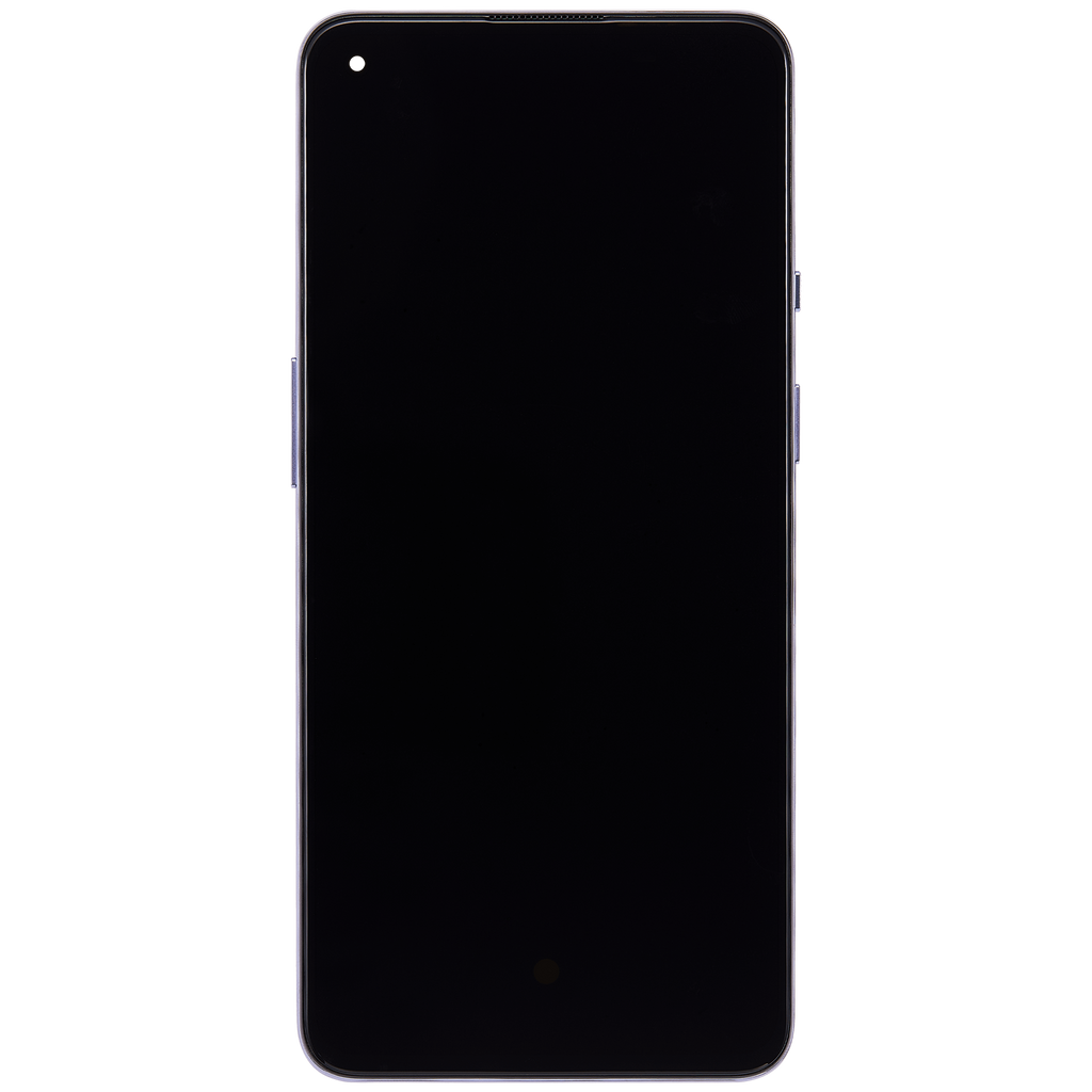 OLED Display with Frame for OnePlus 9 (International Version) (Aftermarket Plus) (Winter Mist)