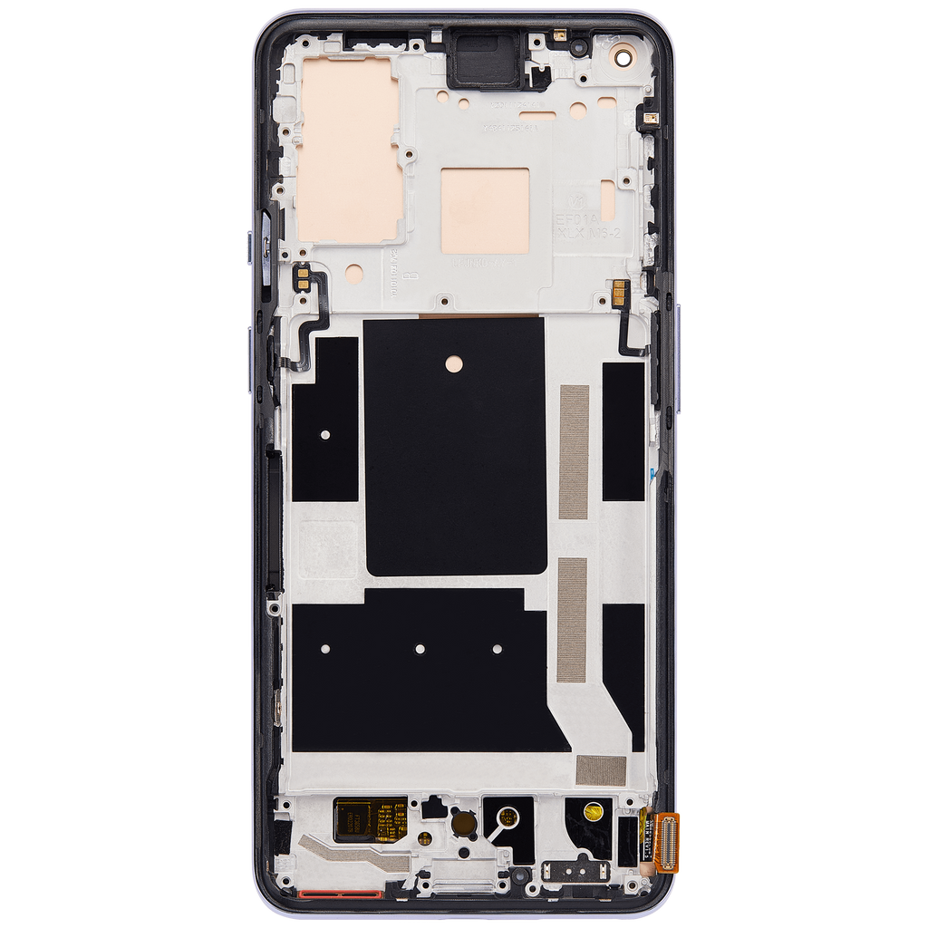 OLED Display with Frame for OnePlus 9 (International Version) (Aftermarket Plus) (Winter Mist)