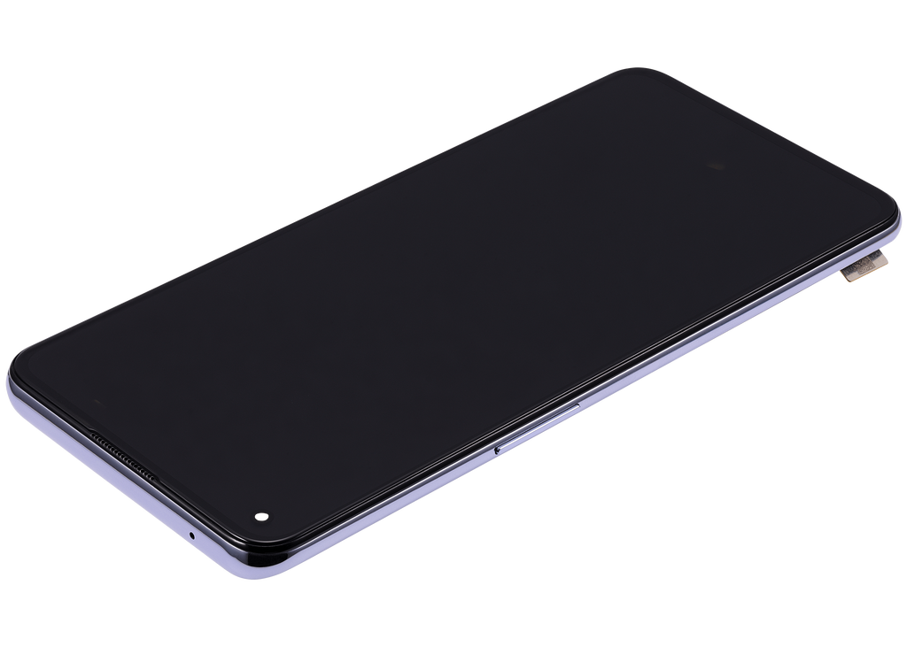 OLED Display with Frame for OnePlus 9 (International Version) (Aftermarket Plus) (Winter Mist)