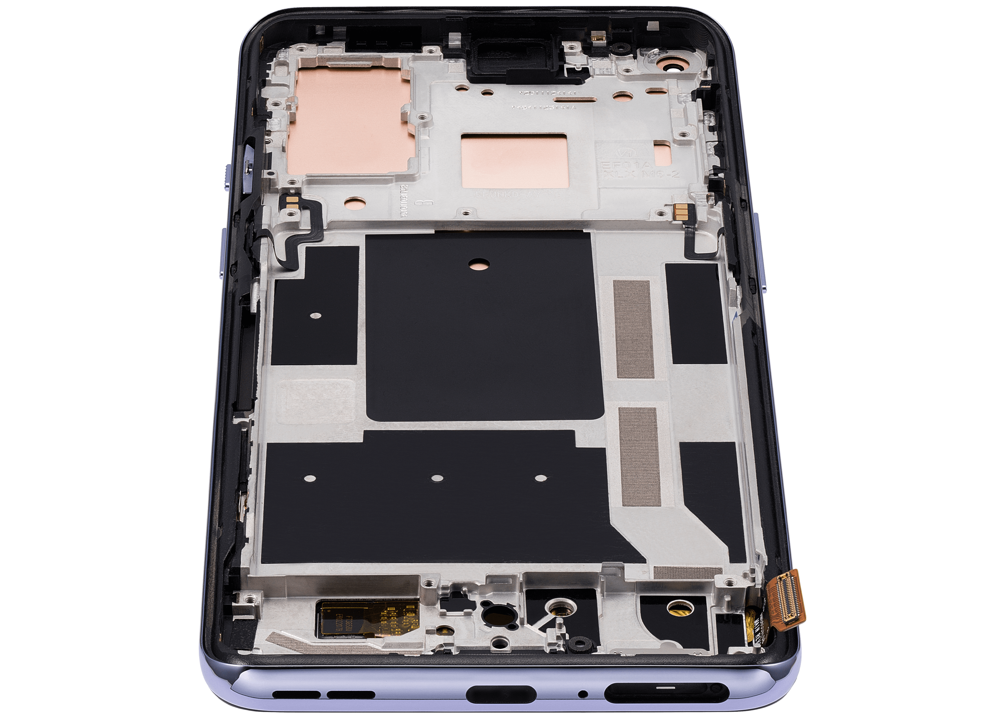 OLED Display with Frame for OnePlus 9 (International Version) (Aftermarket Plus) (Winter Mist)