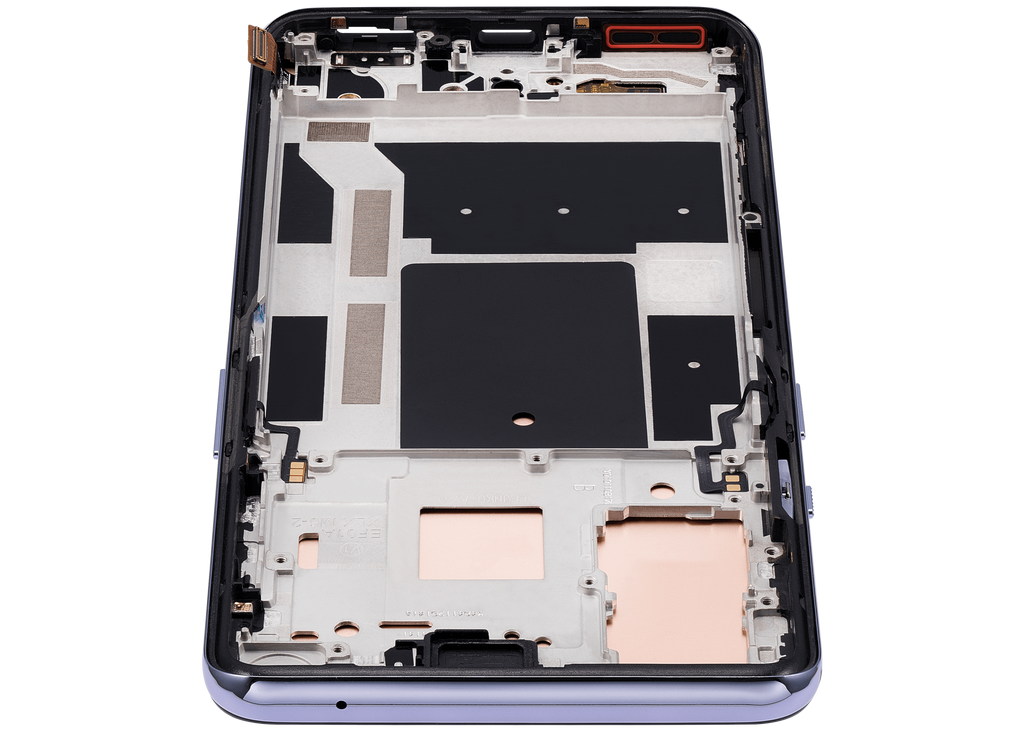 OLED Display with Frame for OnePlus 9 (International Version) (Aftermarket Plus) (Winter Mist)