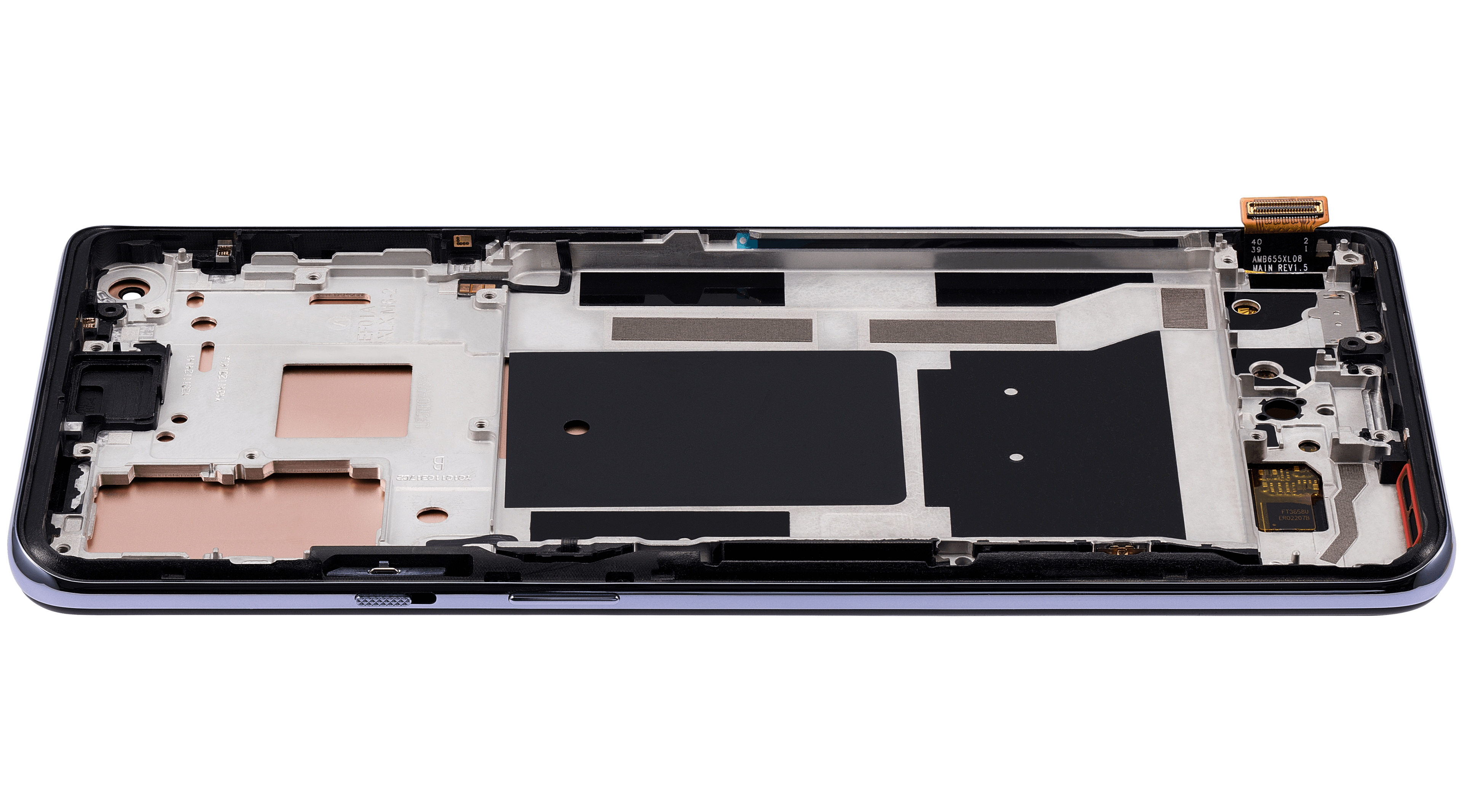 OLED Display with Frame for OnePlus 9 (International Version) (Aftermarket Plus) (Winter Mist)