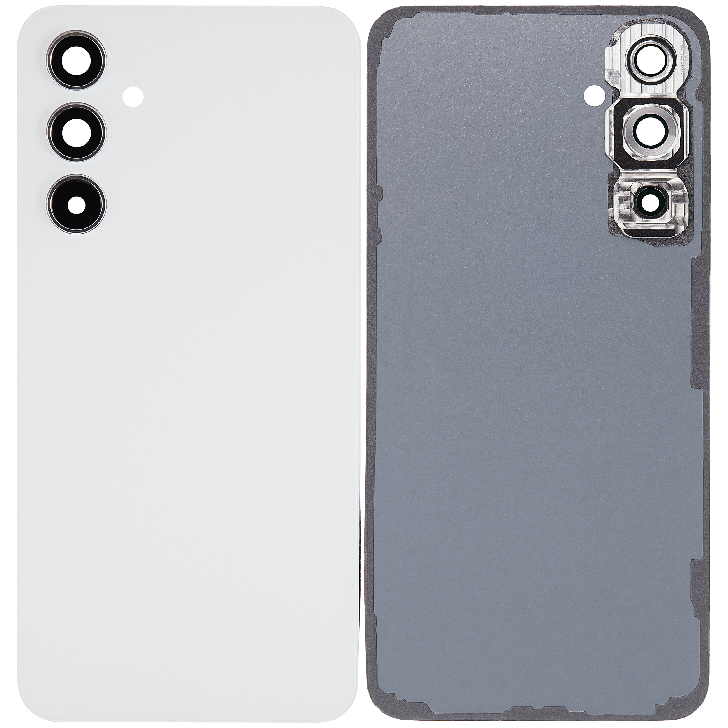 Samsung Galaxy A54 5G Backcover mit Kameralinse Weiß Aftermarket Plus