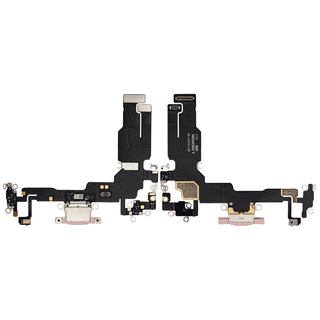 Charging Port Flex Cable for iPhone 15 (Premium) (Pink)